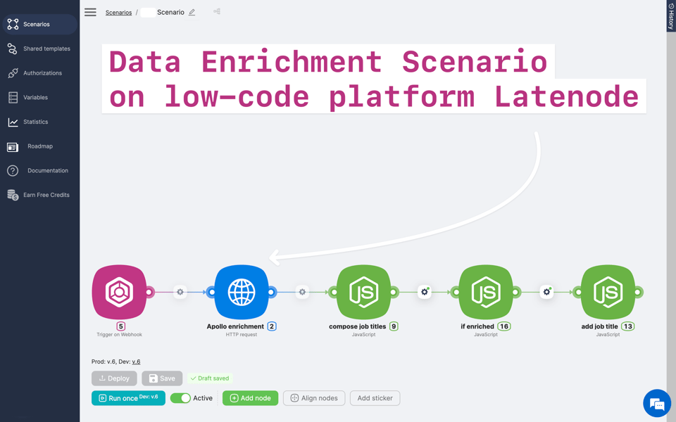 automatización low-code para el enriquecimiento de datos para hubspot crm